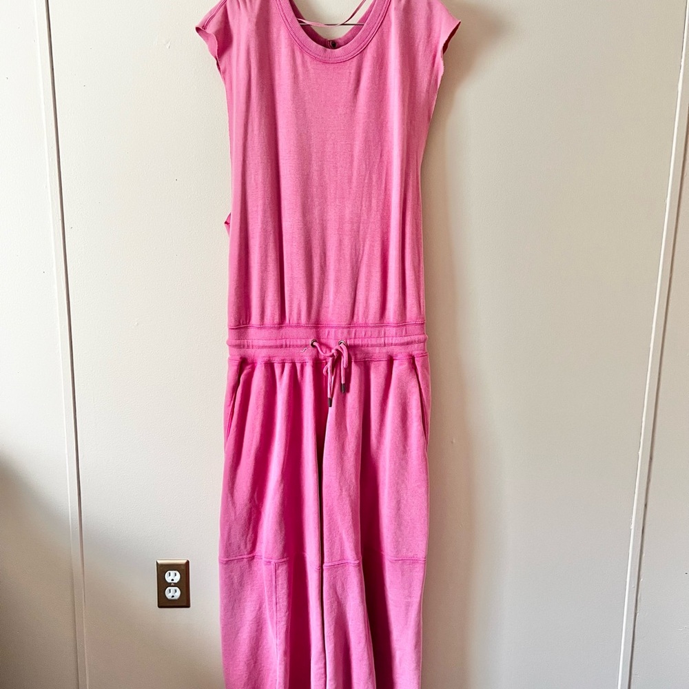 Free People Pink Jumpsuit